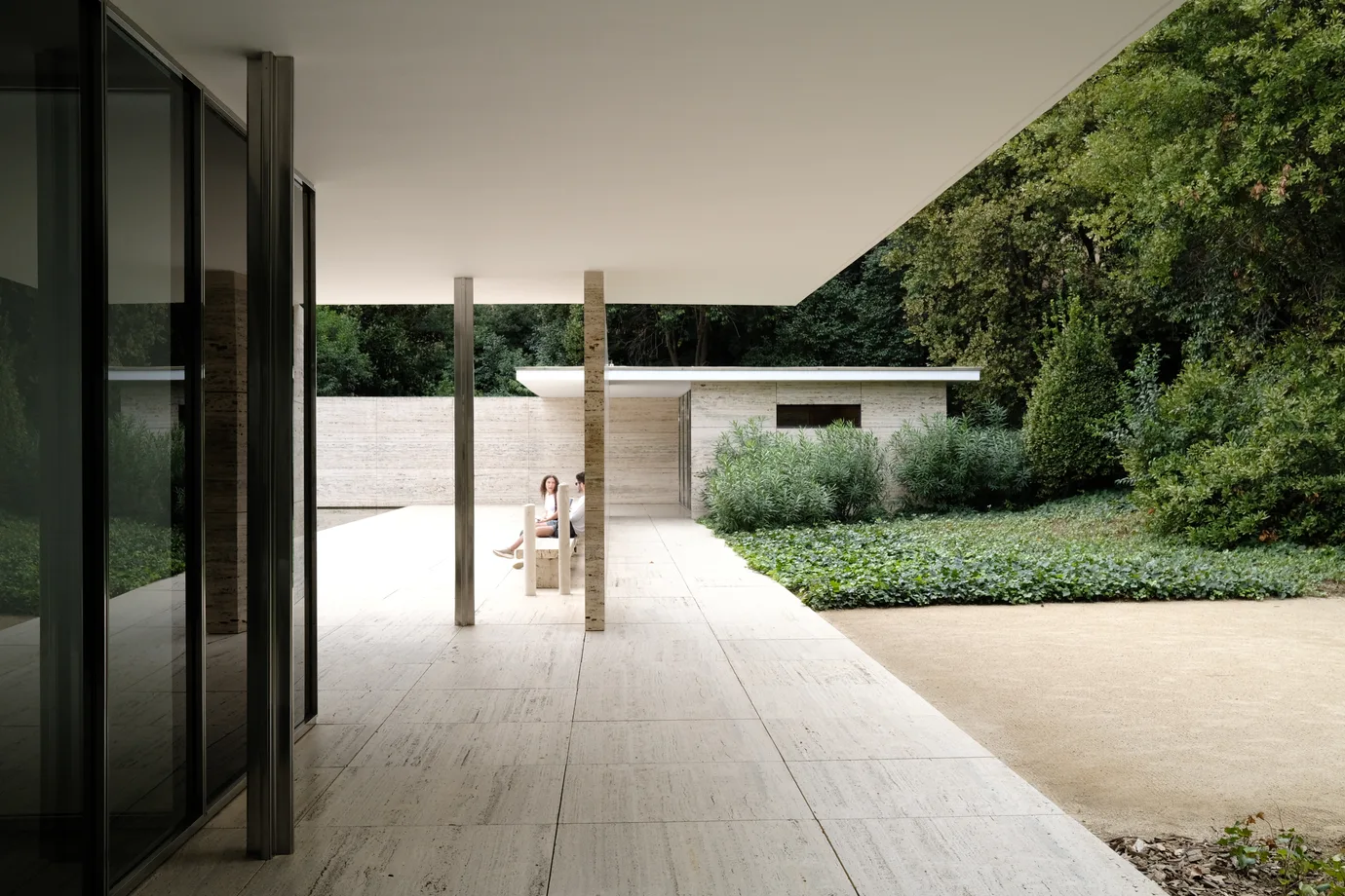 Mies Van Der Rohe   Barcelona   Pabellón Barcelona 03